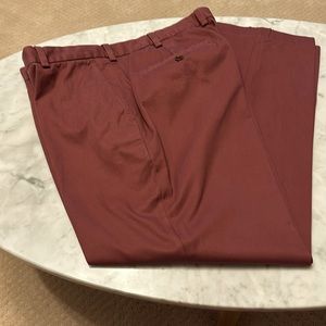 Brooks Brothers Clark Pants Dark Red 38/30